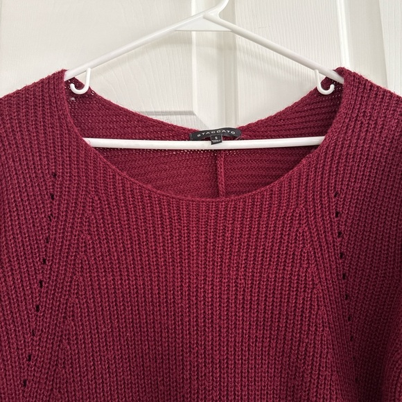 Staccato Women's Sweater - Size Small - Color - Berry / Wine Red - Picture 5 of 10